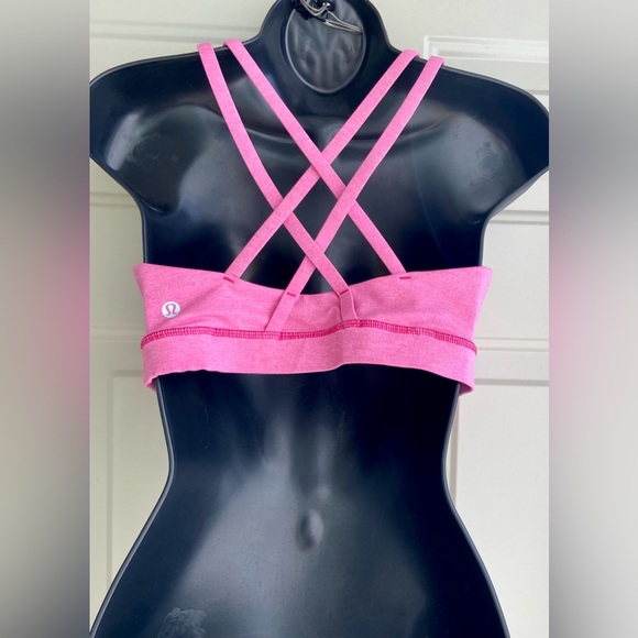 Lululemon Energy Bra Pink Size 10 - Picture 2 of 6